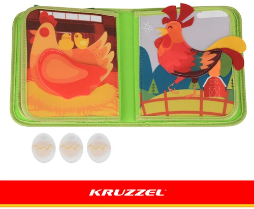 Manipulative book - Kruzzel farm
