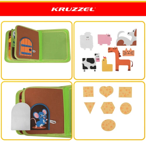 Manipulative book - Kruzzel farm