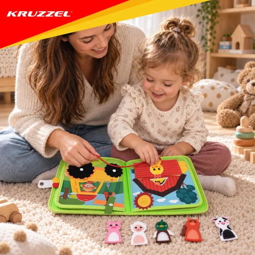 Manipulative book - Kruzzel farm