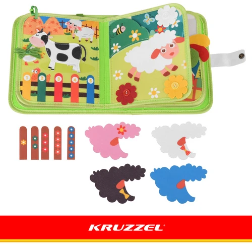 Manipulative book - Kruzzel farm