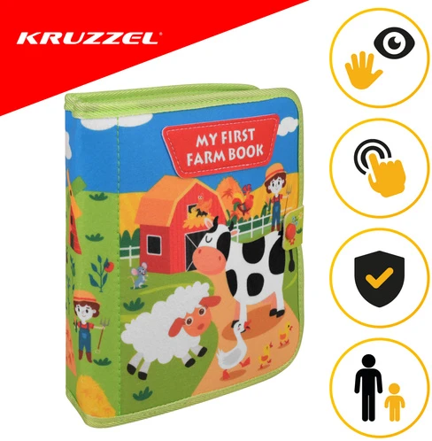 Manipulative book - Kruzzel farm