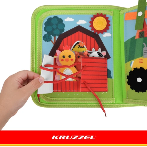 Manipulative book - Kruzzel farm