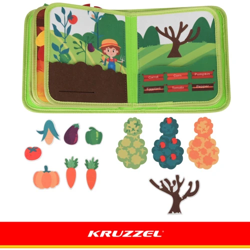 Manipulative book - Kruzzel farm