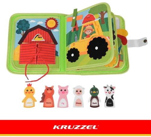 Manipulative book - Kruzzel farm