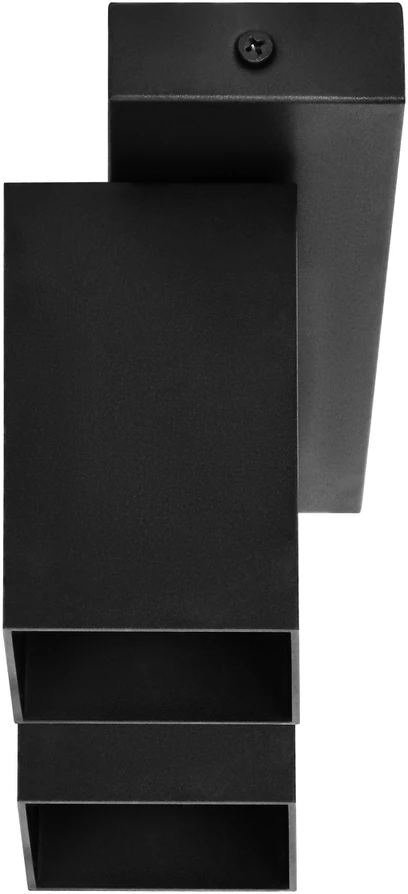 Orno KUBAR SP 2, sieninis-lubinis šviestuvas, 2xGU10, IP20, juodas