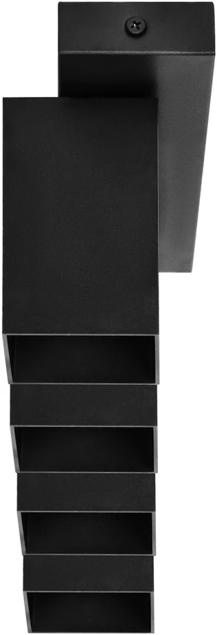 Orno KUBAR SP 4, sieninis-lubinis šviestuvas, 4xGU10, IP20, juodas