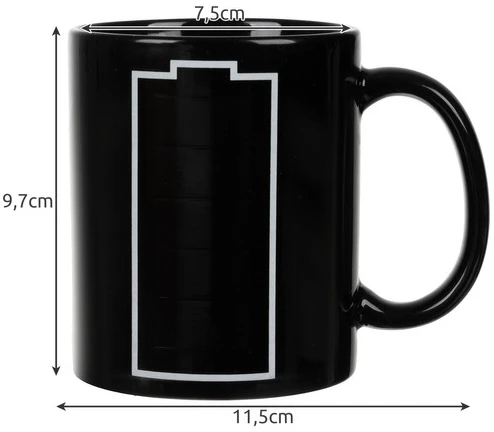 Magiškas puodelis - baterija 330ml Ruhhy 22103