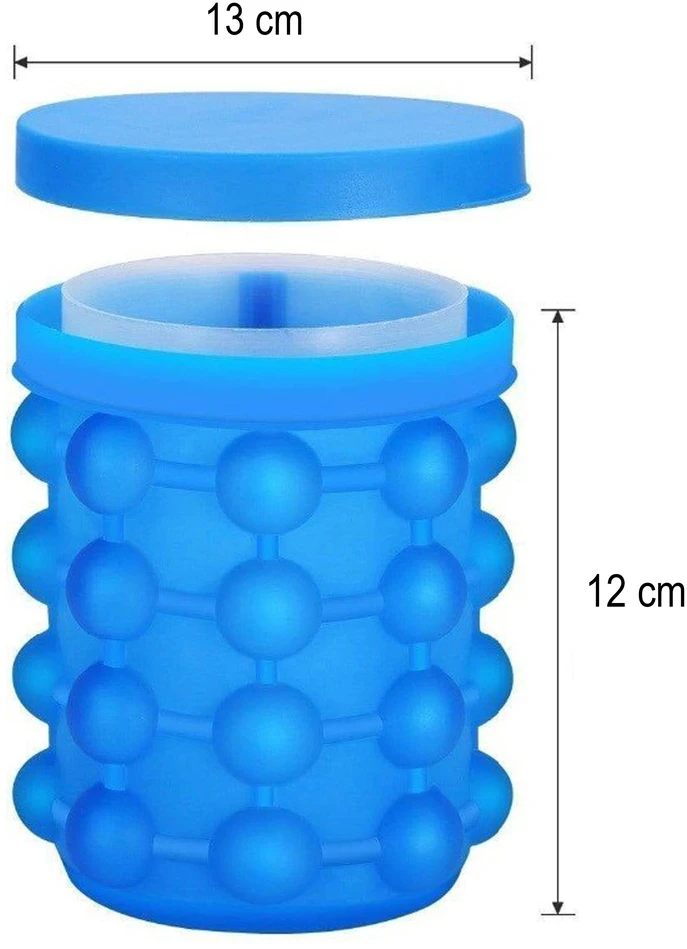 Kubek Silikoninis ledo kubelių gamintojas ChillMold, 2-in-1