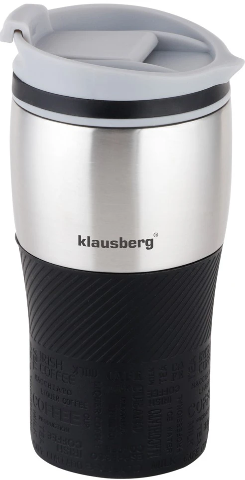 Puodelis Terminis puodelis, juodas, 320 ml, Klausberg