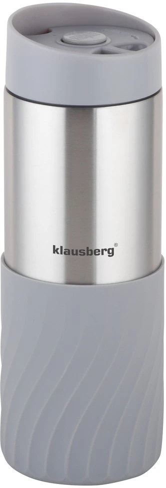 Puodelis Terminis puodelis, pilkas, 420 ml, Klausberg