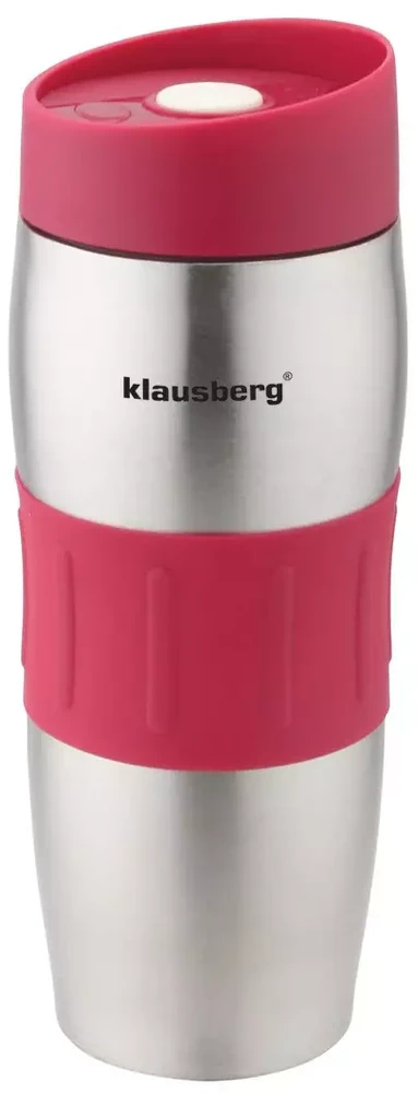 Termo puodelis stal, skirtingos spalvos 380ml klausberg