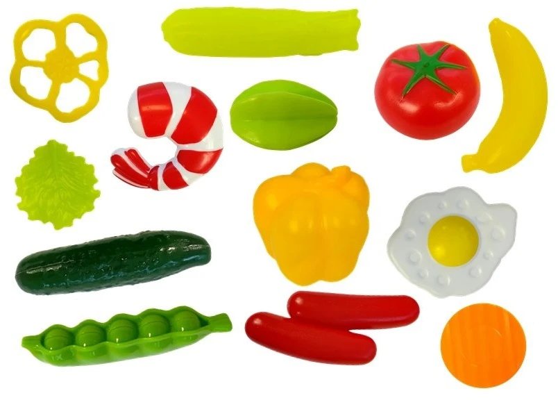 Lean Toys Vaikiška virtuvėlė su šviesos efektais ir priedais
