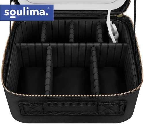 Kuferek Soulima 27236 LED kosmetinis dėklas su veidrodėliu