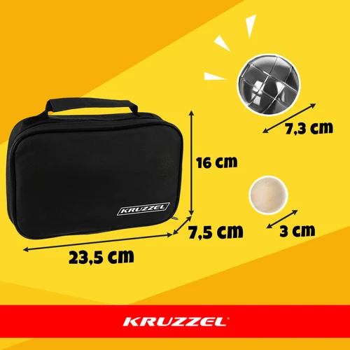 Kruzzel Rutuliukai 6 rutuliukai + dangtelis 23440