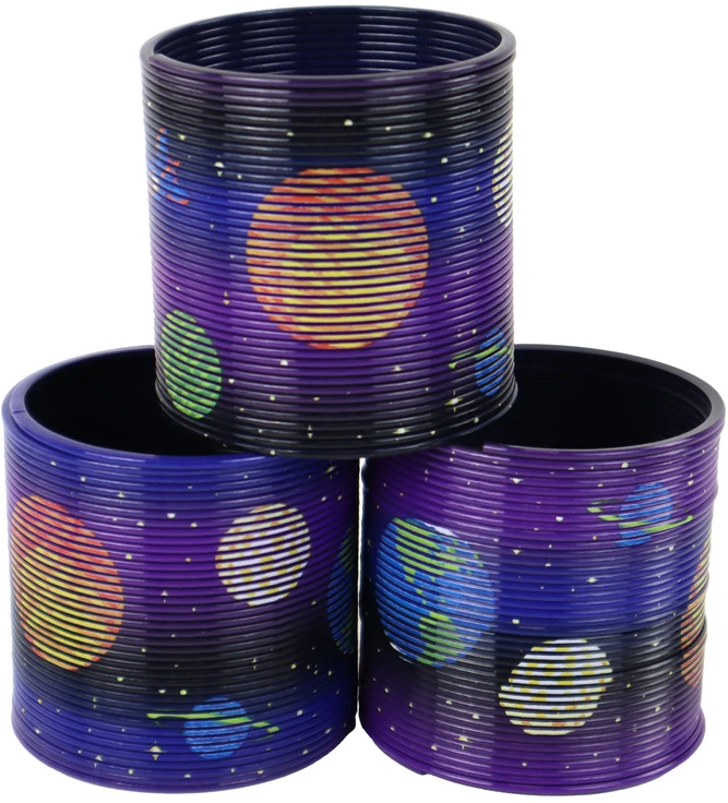 Žaislas spiralė Lean Toys Planetos, 6 cm