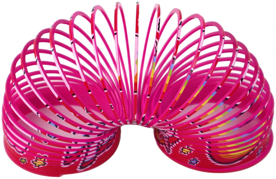 Žaislas spiralė Lean Toys Vienaragis, 6 cm