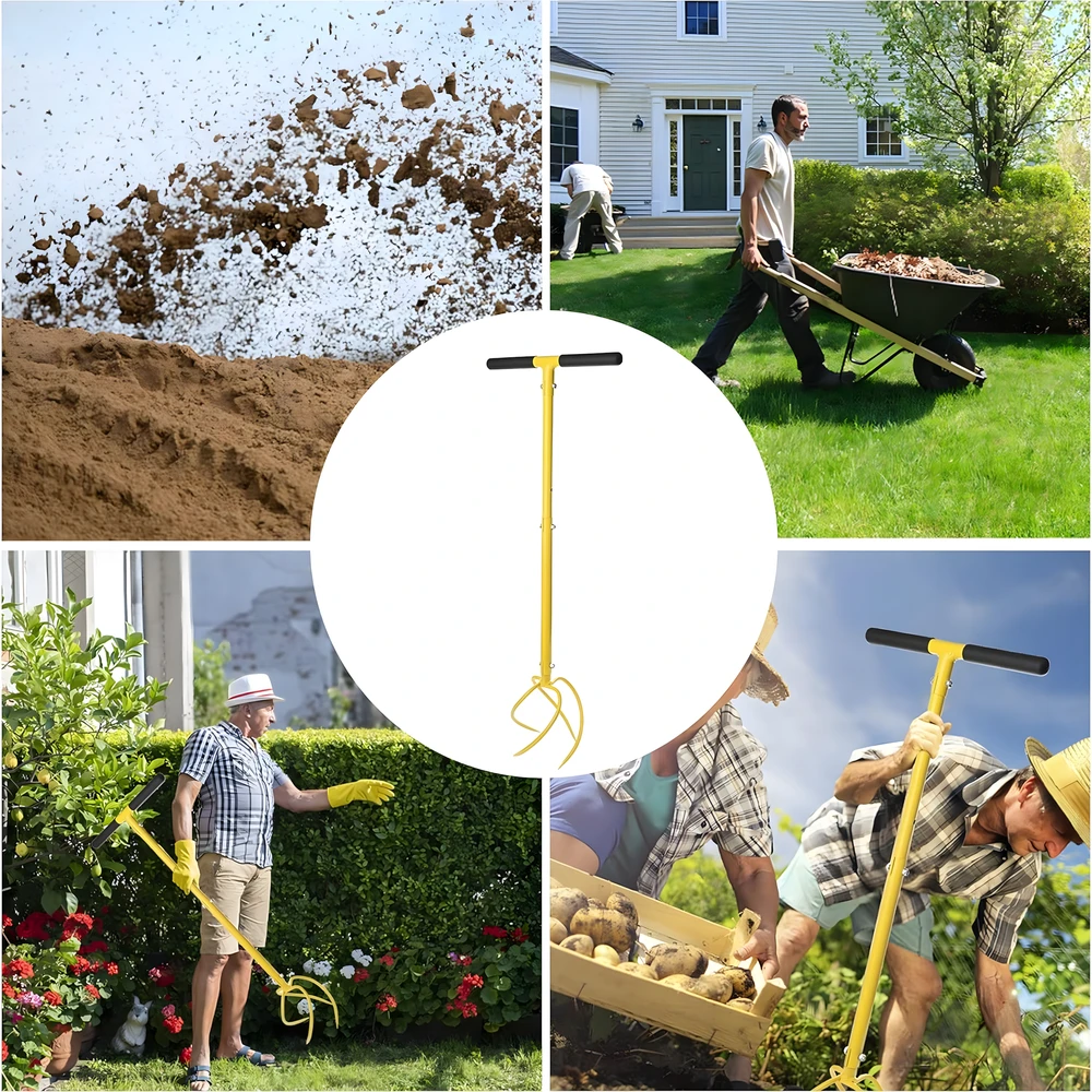Kultywator Rankinis kultivatorius Dirvožemio purentuvas Garden Weeder Sodo aeratorius