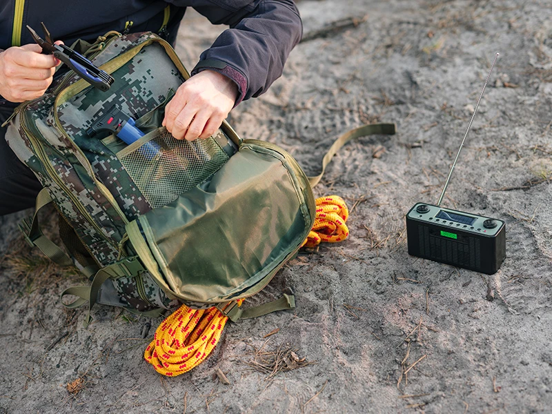 Kuprinė 16 colių „Tracer Evo Camo 25L“ ekspedicinė kuprinė
