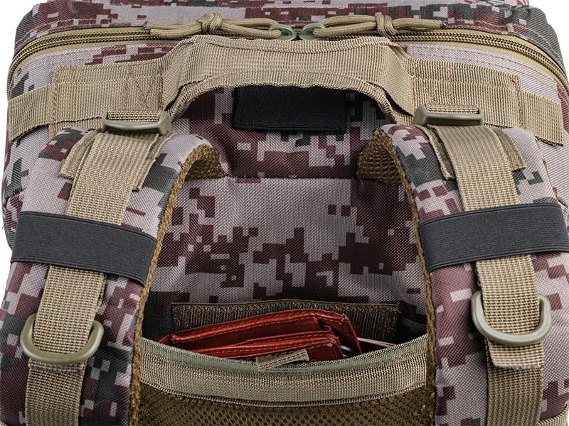 Kuprinė 16 colių „Tracer Evo Camo 25L“ ekspedicinė kuprinė