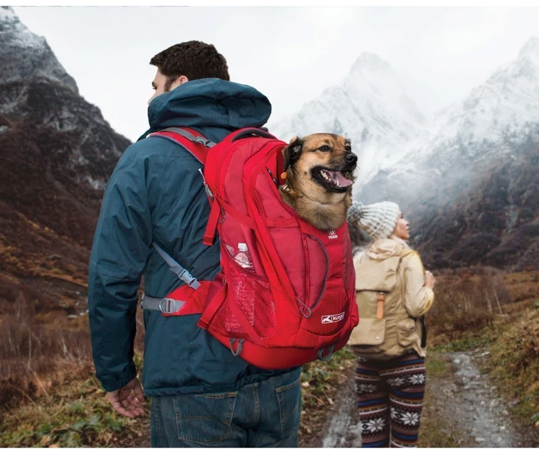 Kurgo G-Train K9 Pack - Chili Raudona