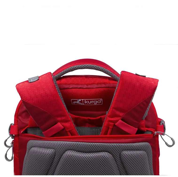 Kurgo G-Train K9 Pack - Chili Raudona