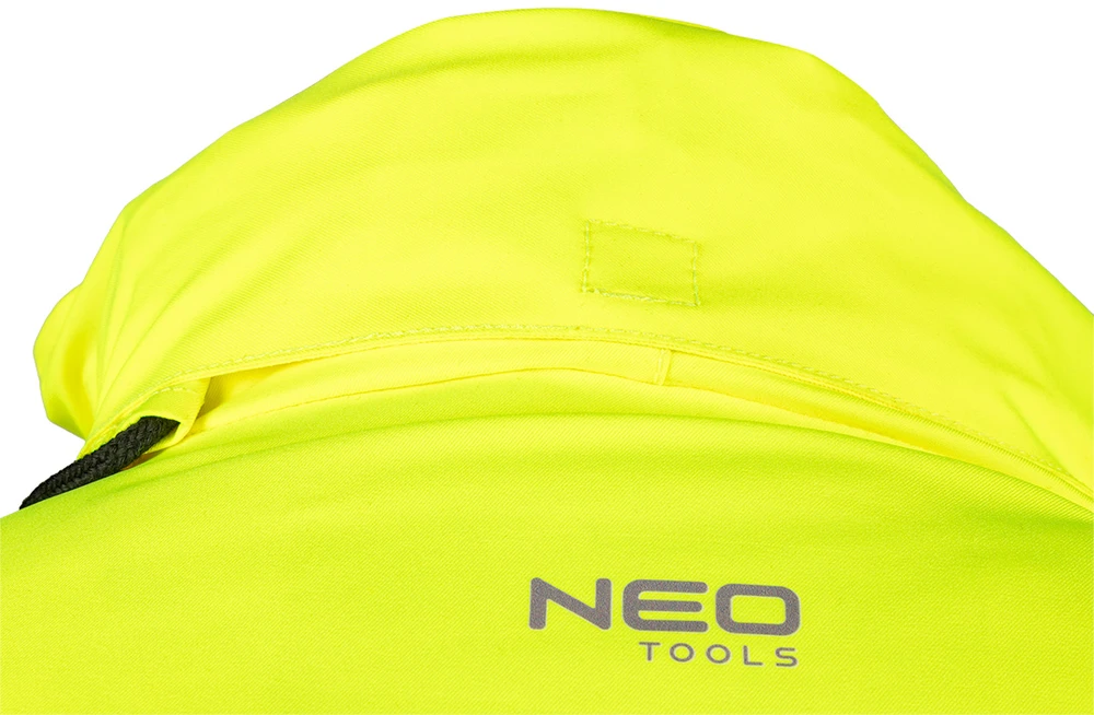 Neo Tools Striukė Gerai matoma darbo striukė, lengvai paminkštinta, bomberinė striukė, geltona, XXXL dydis