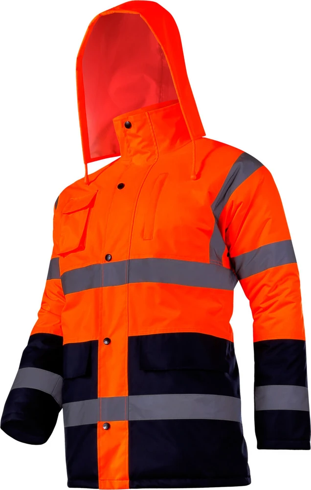 Lahti Pro Striukė Gerai matoma pašiltinta striukė, oranžinė, „2xl“, CE, Lahti