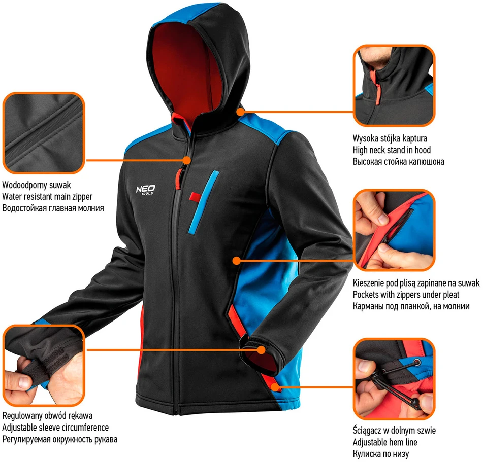 Kurtka Darbo striukė Softshell HD+