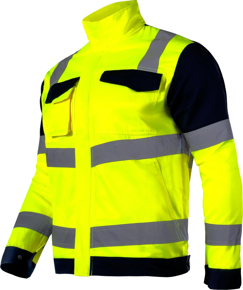 Lahti Pro Striukė Įspėjamoji liemenė geltona „premium“, „3xl“, ce, Lahti