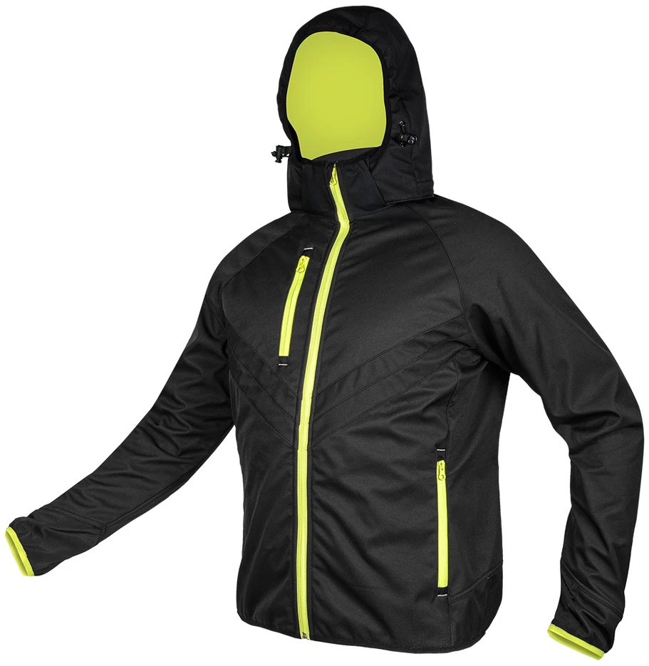 Neo Tools Striukė „MixMatch“ minkšta striukė, juoda ir geltona, S dydis