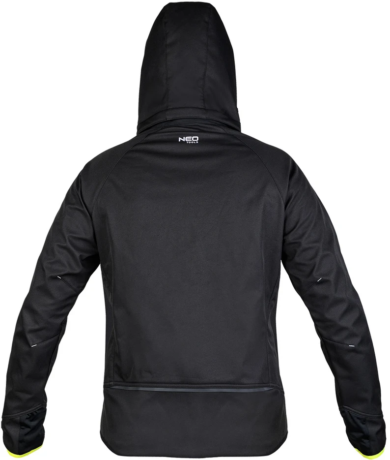 Neo Tools Striukė „MixMatch“ minkšta striukė, juoda ir geltona, XXXL dydis