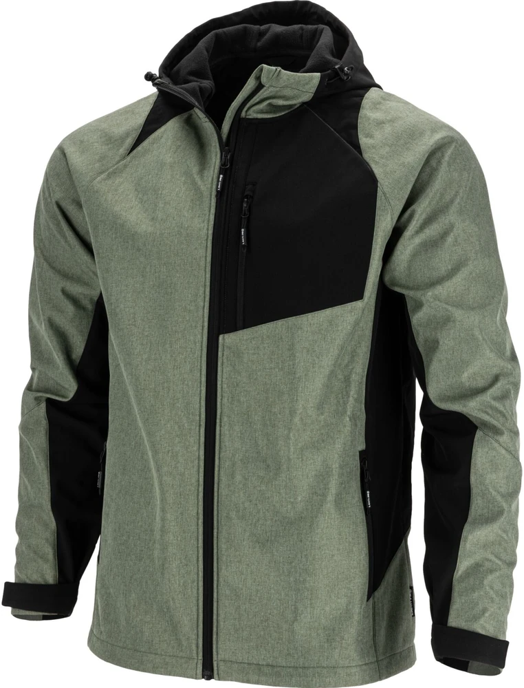 Lahti Pro Striukė Softshell striukė su gobtuvu, žalia ir juoda, "L", ce, Lahti