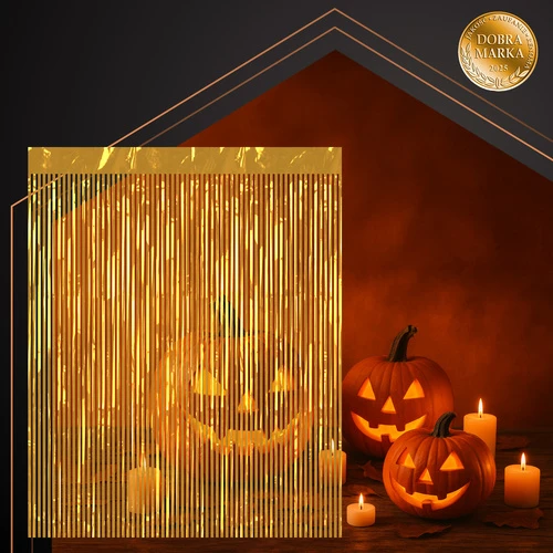 Decorative curtain 2x1m auksinis Ruhhy 26173