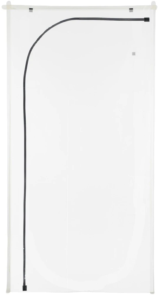 Kurtyna Dulkių užuolaida su L tipo spyna, 110 cm x 220 cm, proline