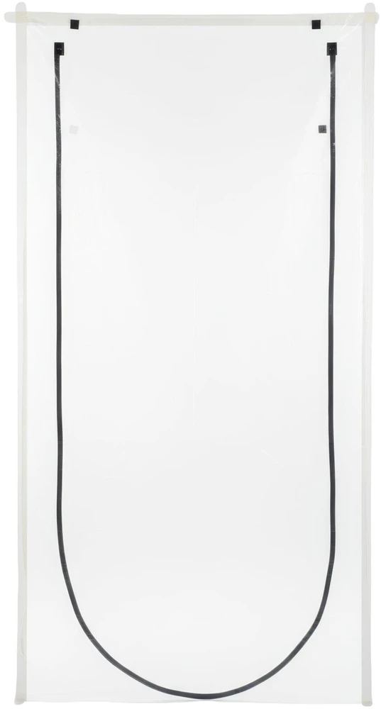 Kurtyna Dulkių užuolaida su U formos spyna, 110 cm x 220 cm, proline