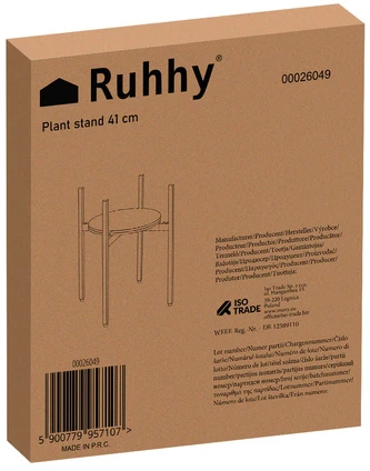 Ruhhy Modernus gėlių stovas 40x26x26 cm