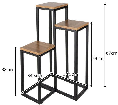 Stovintis gėlių stovas 67cm Ruhhy 25626