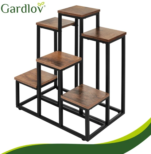 Pastatomas gėlių stovas 67 cm - 6 lentynos Gardlov