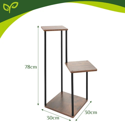 Gardlov stovintis gėlių stovas 78 cm - 3 lentynos