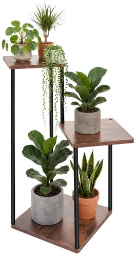 Gardlov stovintis gėlių stovas 78 cm - 3 lentynos