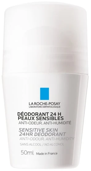La Roche Posay Physiological Deodorant 24h Roll On rutulinis dezodorantas, 40 ml