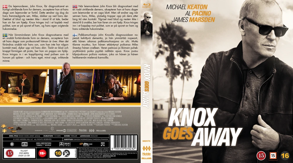 Label M KNOX GOES AWAY (Michaelas Keatonas)