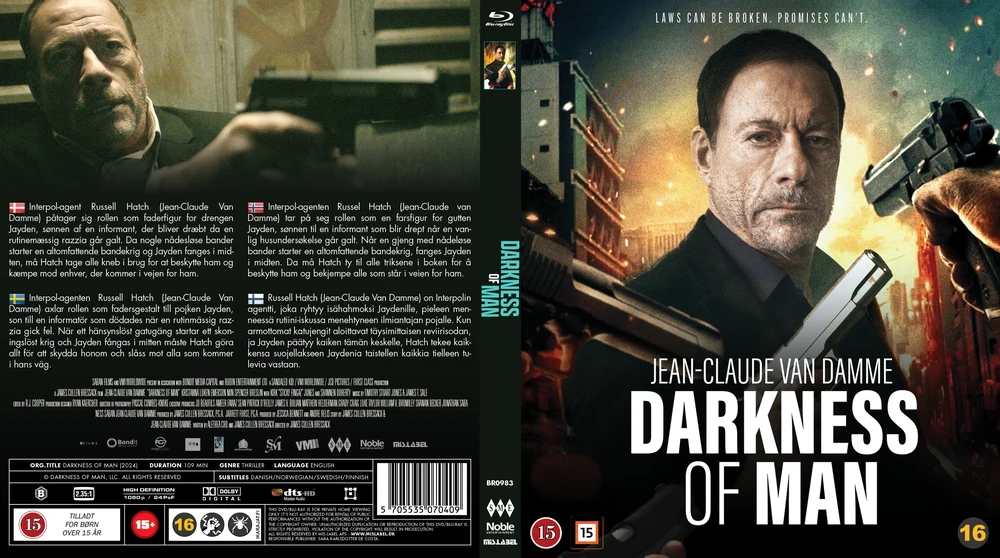 Label M ŽMOGAUS TAMSUMA (Jean-Claude Van Damme)