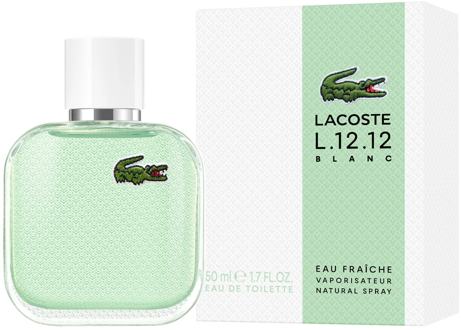 Lacoste L.12.12 Blanc Eau Fraiche EDT tualetinis vanduo For Him EDT tualetinis vanduo vyrams, 50 ml