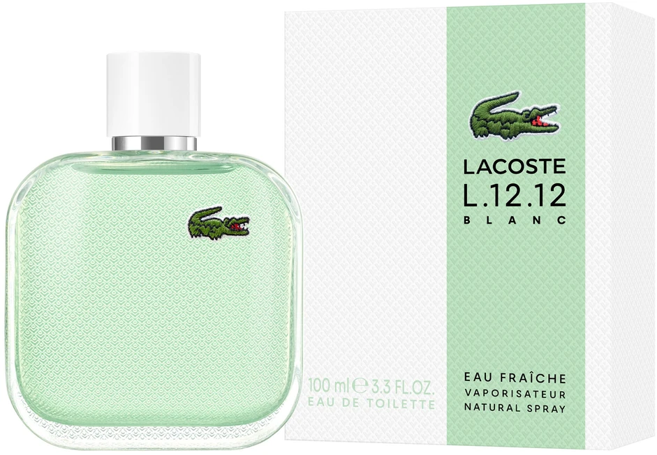 Lacoste L.12.12 Blanc Eau Fraiche EDT tualetinis vanduo vyrams, 100 ml