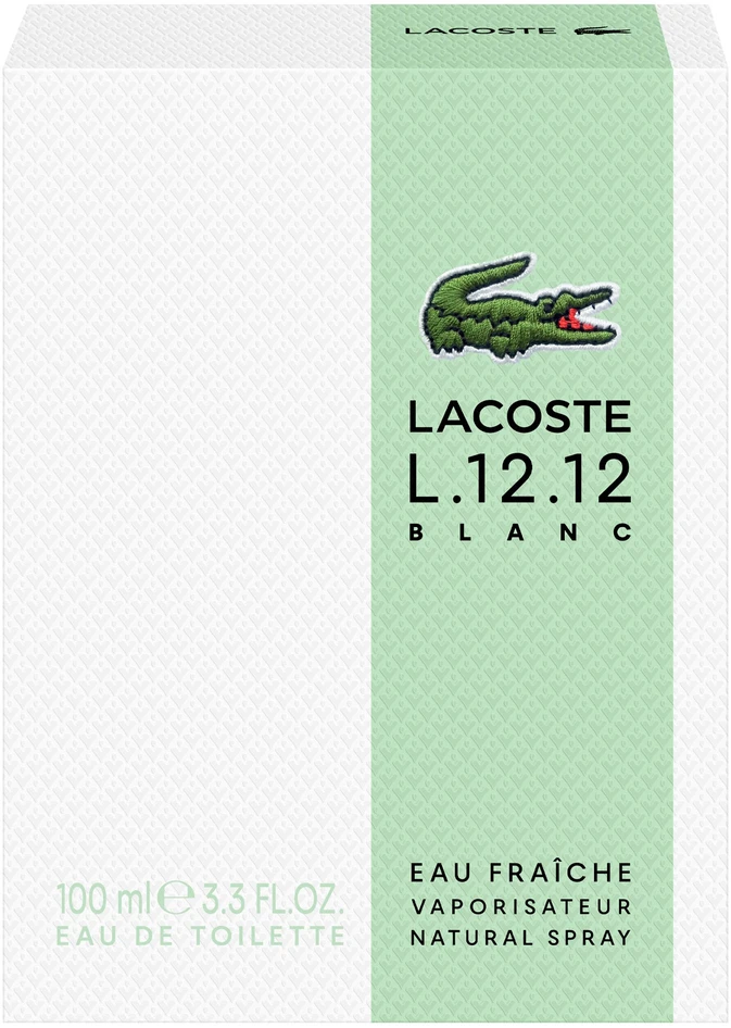 Lacoste L.12.12 Blanc Eau Fraiche EDT tualetinis vanduo vyrams, 100 ml