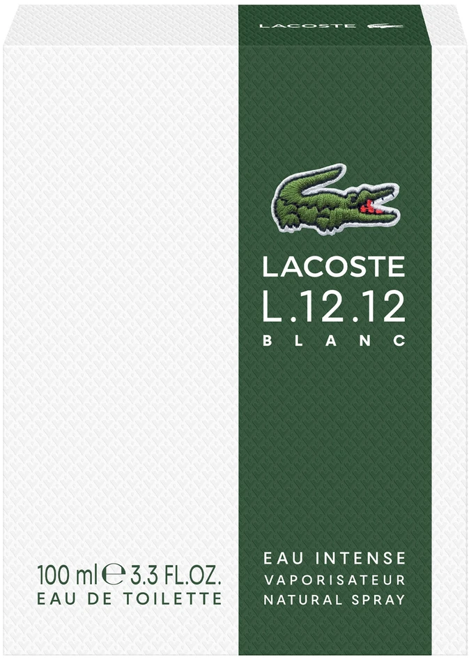 Lacoste L.12.12 Blanc Eau Intense EDT tualetinis vanduo vyrams, 100 ml
