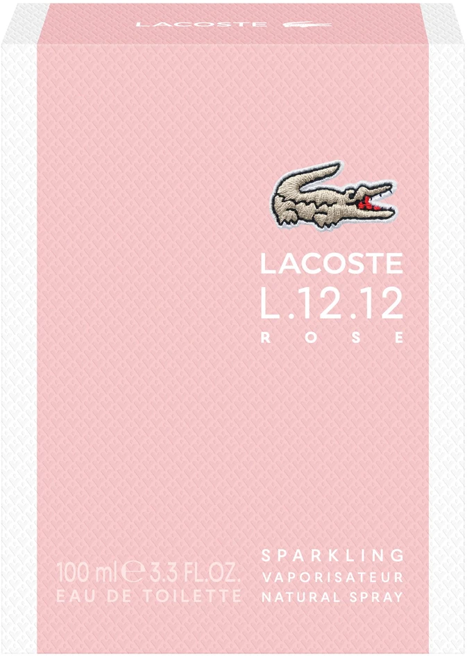 Lacoste L.12.12 Rose Sparkling EDT tualetinis vanduo moterims, 100 ml