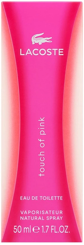 Lacoste Touch Of Rožinė EDT tualetinis vanduo unisex, 50 ml
