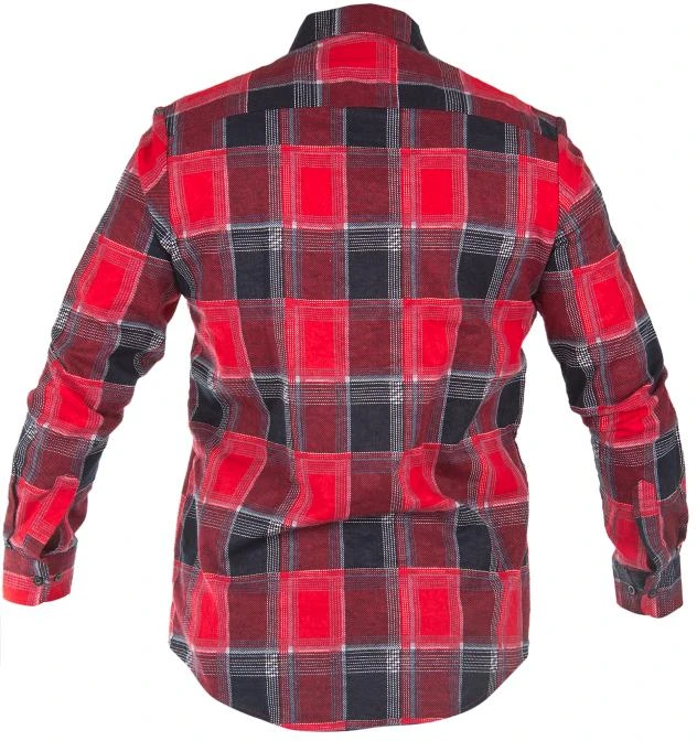 Lahti Pro Koszula Raudoni languoti flaneliniai marškiniai, 170 g/m2, "2xl", ce, lahti